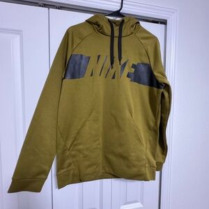 Nike Green Sweatshirt Hoodie Athletic Design